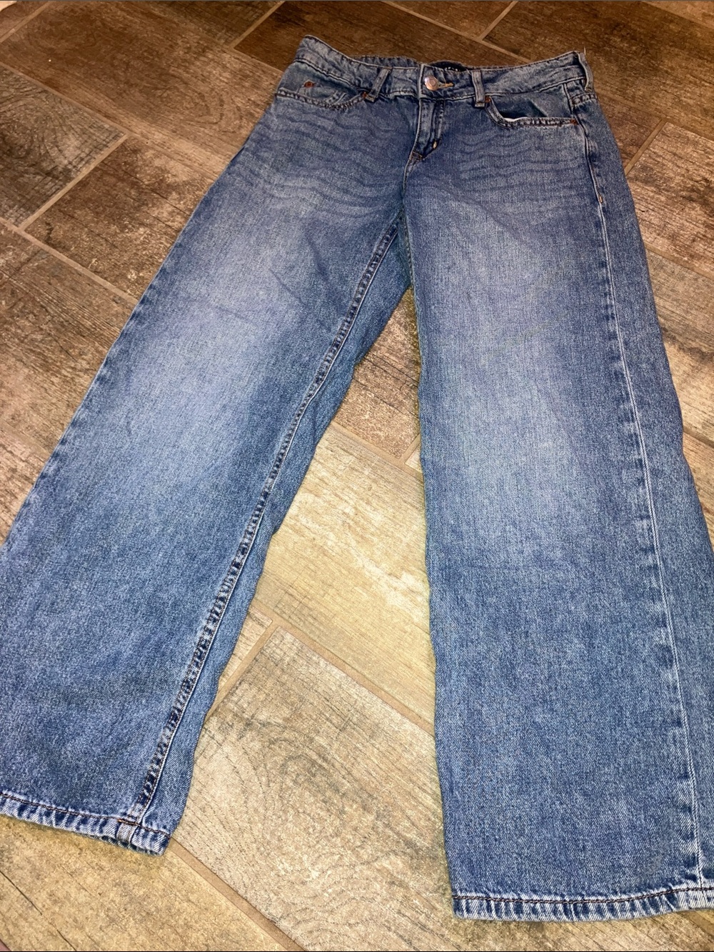 AeropostaleAERO BAGGY WIDE LEG CROPPED LEG
